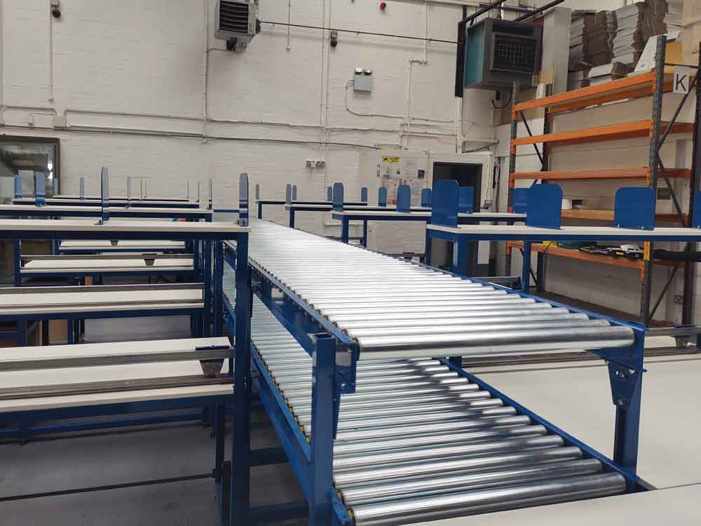 Double Deck Roller Conveyor