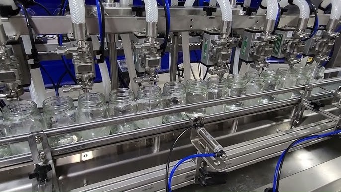 8 Nozzle - Automatic Bottle Filling Machine